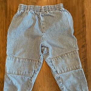 Vintage Striped Blue Kids Bottoms